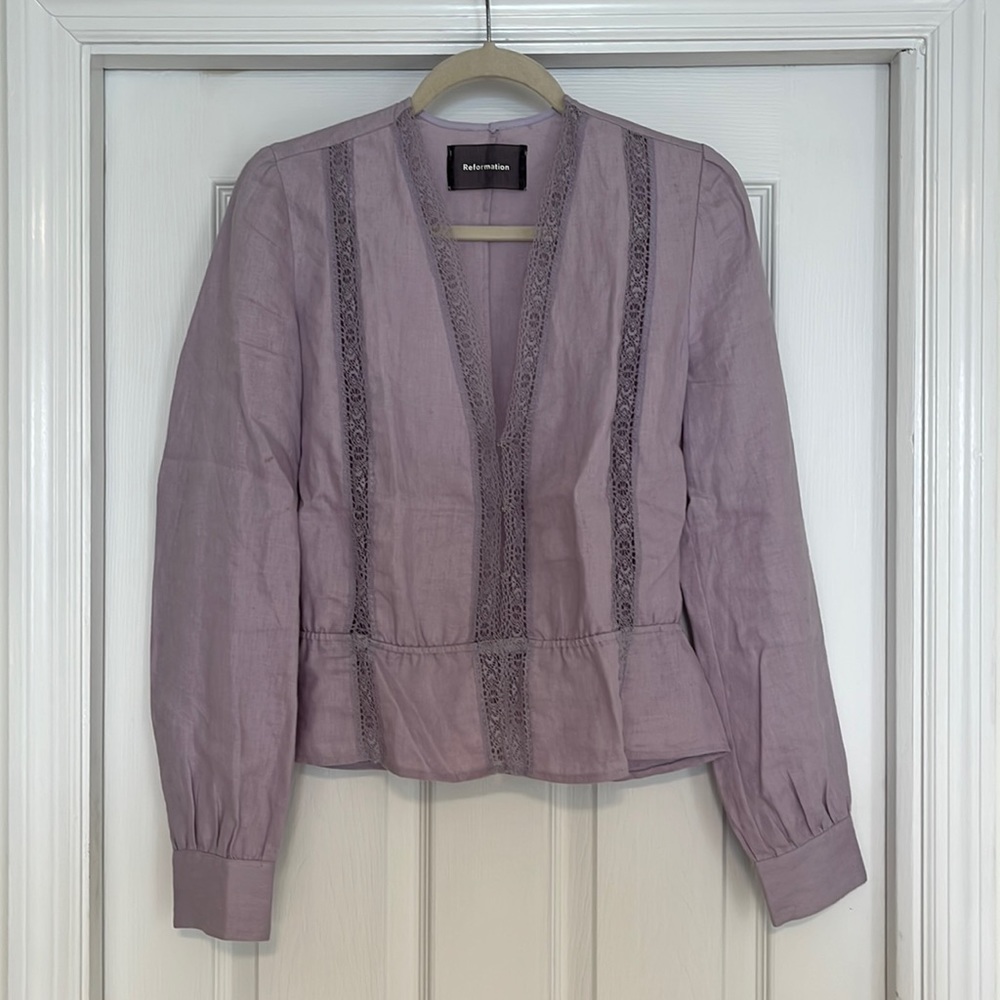 Reformation - Linen Top